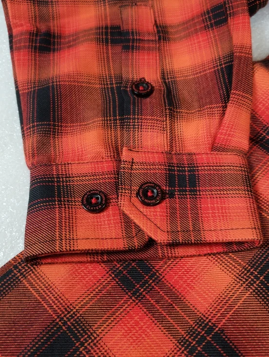 NWT DIXXON Men's Medium Slayer Hell Awaits Flannel Shirt - Picture 6 of 12